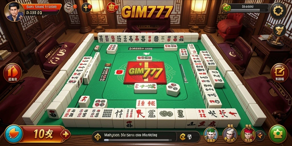 Menampilkan gameplay seru dan menarik dari GIM777 Mahjong.