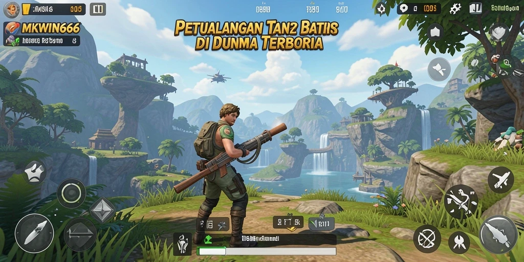 Gameplay Open World yang imersif di MKWIN666.