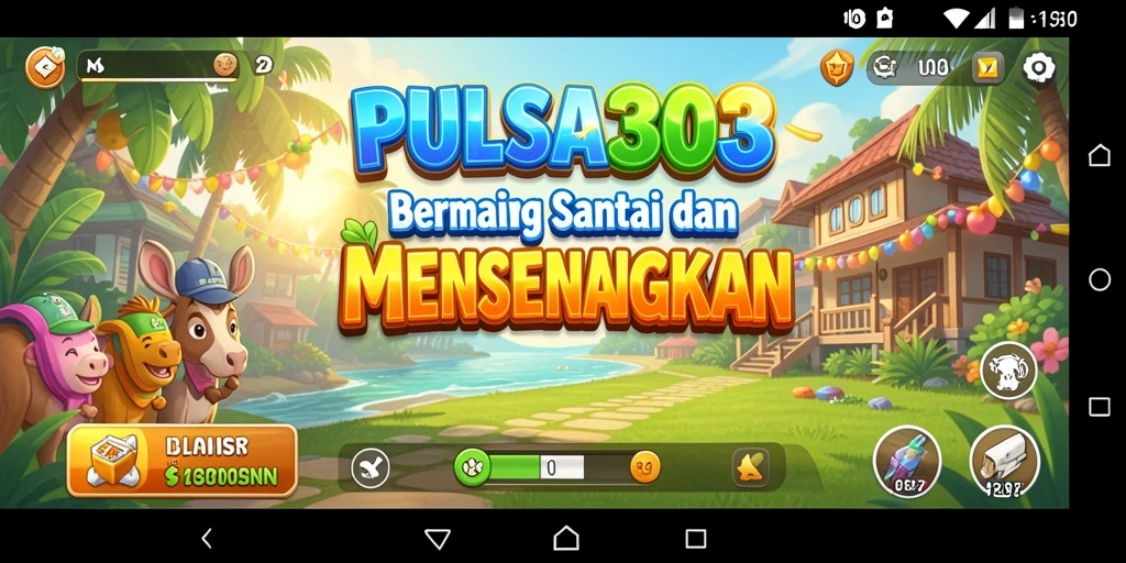 Tangkapan layar permainan PULSA303 yang penuh warna dan seru.
